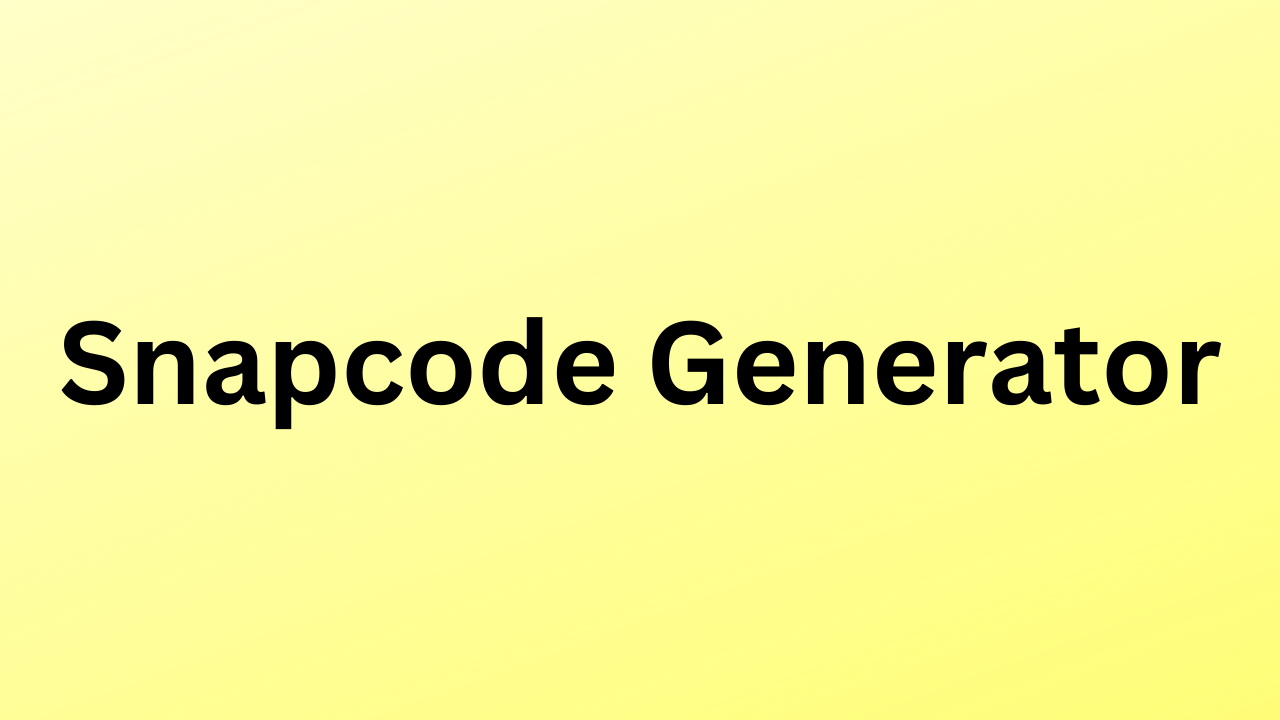 SnapCode Generator Logo